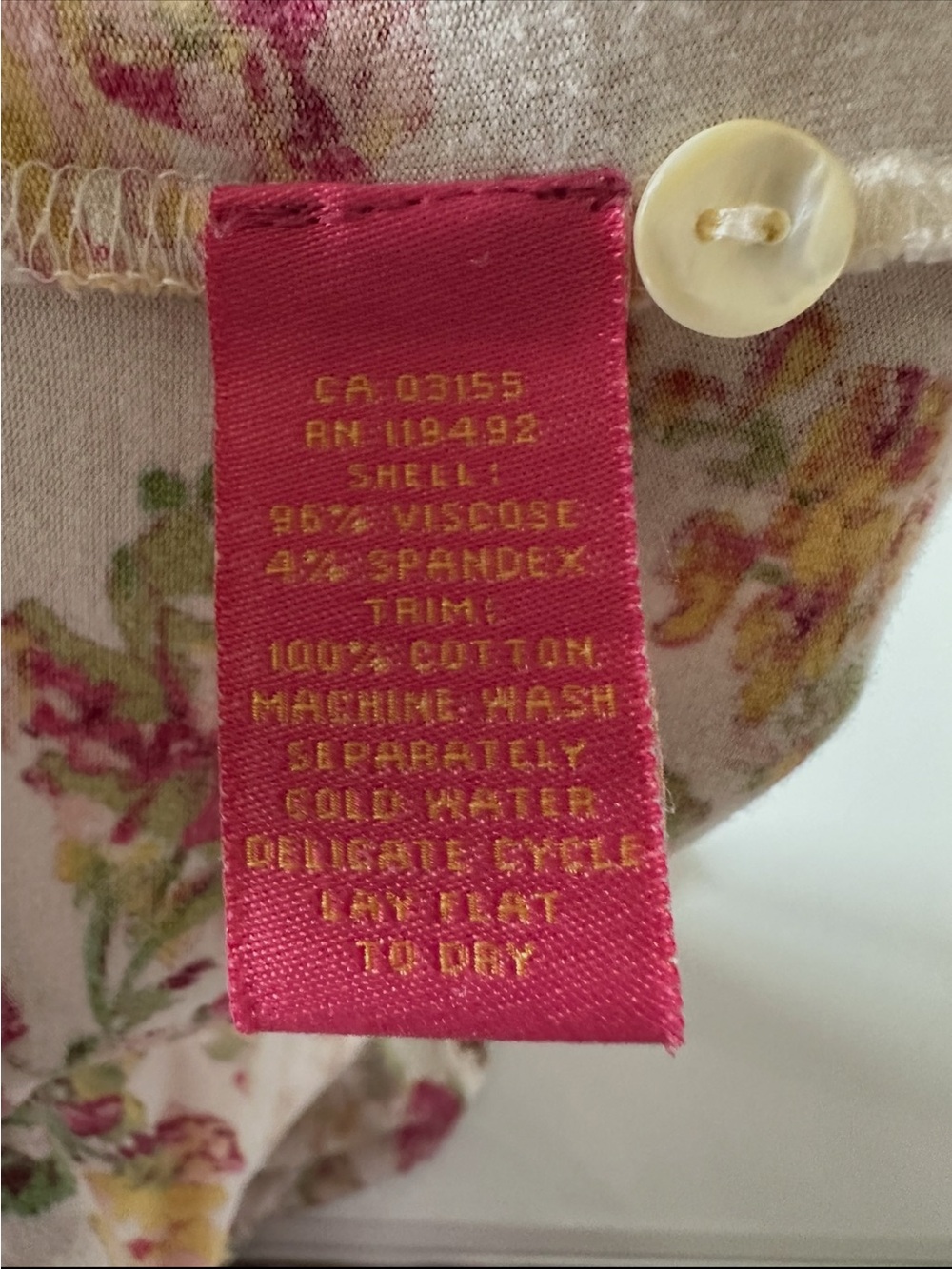 Laura Ashley Floral Jersey Maxi Dress Victorian Tea Rose Cottagecore S - Picture 12 of 12